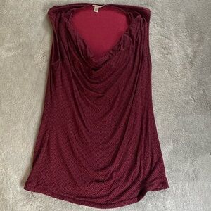 Halogen Cowl Neck Sleeveless Top